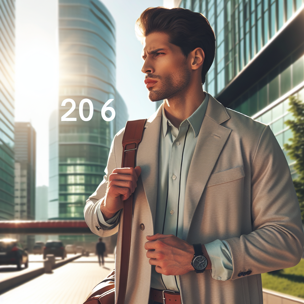 2026년 봄 출근길에 어울리는 남성 코디 스타일 이미지