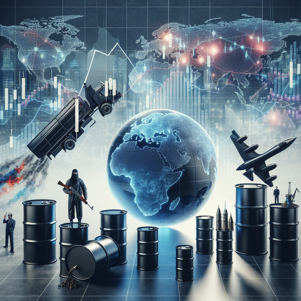 중동 정세와 국제유가 변동으로 인한 금융시장 변동성 이미지